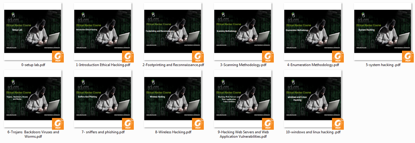 اسطوانة كورس الهاكر الأخلاقى فيديو + كتب + الأدوات (4)