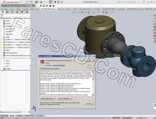برنامج سوليد ووركس 2017 | SolidWorks 2017 SP0 Full Premium