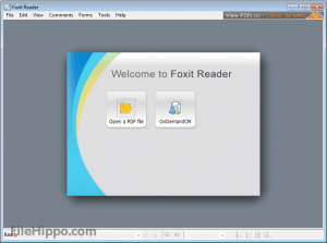 Foxit Reader 5.4.5.0124 Screenshot