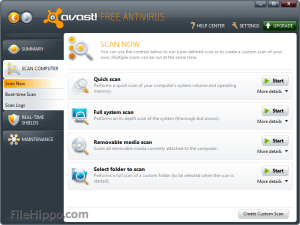 Avast! Free Antivirus 7.0.1474 Screenshot