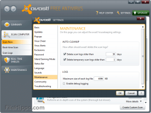 Avast! Free Antivirus 7.0.1474 Screenshot