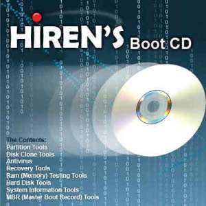 اسطوانة الصيانة Hiren's BootCD شرح