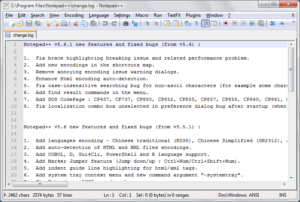 برنامج المفكرة 2013 Notepad++ 6.3 للتحميل
