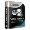 برنامج تقطيع ومونتاج الفيديو 4Media Video Cutter 2 شبيه بالموفى ميكر مرفق مع البرنامج التفعيل وشرح البرنامج بالعربى