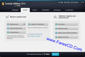 البرنامج الشهير جدا فى إصلاح أخطاء الجهاز وتنظيفه وتسريعه TuneUp Utilities 2014 v14.0.1000.110  TE  + التفعيل + الشرح للتحميل بروابط مباشرة