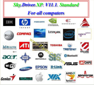 اسطوانة التعريفات الصينية الشهيرة Sky Drivers كل تعريفات الكومبيوتر لويندوزات إكس بى وسفن للتحميل برابط واحد مباشر