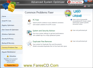 البرنامج الأول عالمياً فى إصلاح أخطاء الحاسوب Advanced System Optimizer 3.5.1000.15127 Final Portable نسخة محمولة  ومفعلة للتحميل برابط مباشر