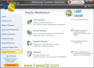 البرنامج الأول عالمياً فى إصلاح أخطاء الحاسوب Advanced System Optimizer 3.5.1000.15127 Final Portable نسخة محمولة  ومفعلة للتحميل برابط مباشر