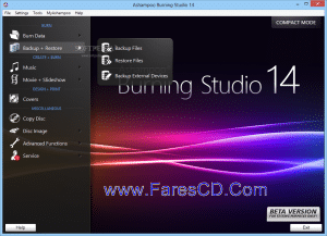 أقوى برامج نسخ الأسطوانات بجميع أنواعها برنامج أشامبو الجديد Ashampoo Burning Studio 2014 للتحميل برابط واحد مباشر