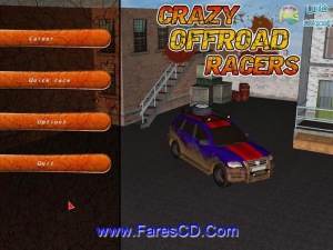 لعبة مغامرات السيارات الحديثة Crazy Offroad Racers  .. تعتمد على السير والسباق فى الطرق الغير ممهدة