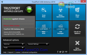 نسخة محمولة من برنامج الحماية الجديد ترست بورت TrustPort Antivirus USB Edition 2014 للتحميل برابط واحد مباشر