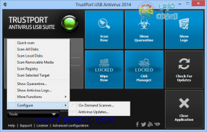 نسخة محمولة من برنامج الحماية الجديد ترست بورت TrustPort Antivirus USB Edition 2014 للتحميل برابط واحد مباشر