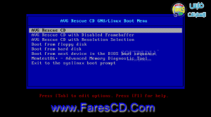 اسطوانة الطوارىء والإنقاذ من الفيروسات AVG Rescue CD 2014 والتى يمكنك نسخها على اسطوانة أو فلاش USB للتحميل برابط مباشر