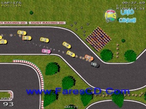 لعبة سيارات خفيفة وممتعة Dust Racing 2D لعبة مسلية وشيقة وبها العديد من المراحل تعمل على أقل المواصفات