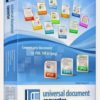 برنامج التحويل بين صيغ المستندات والوثائق Universal Document Converter 6.4.1408 كامل بالتفعيل للتحميل برابط مباشر على الأرشيف