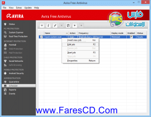 برنامج أفيرا انتى فيروس 2014 Avira Free Antivirus 14.0.1.749 نسخة مجانية للتحميل على رابط واحد مباشر