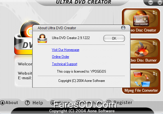 Aone Ultra DVD Creator 2.9.1222