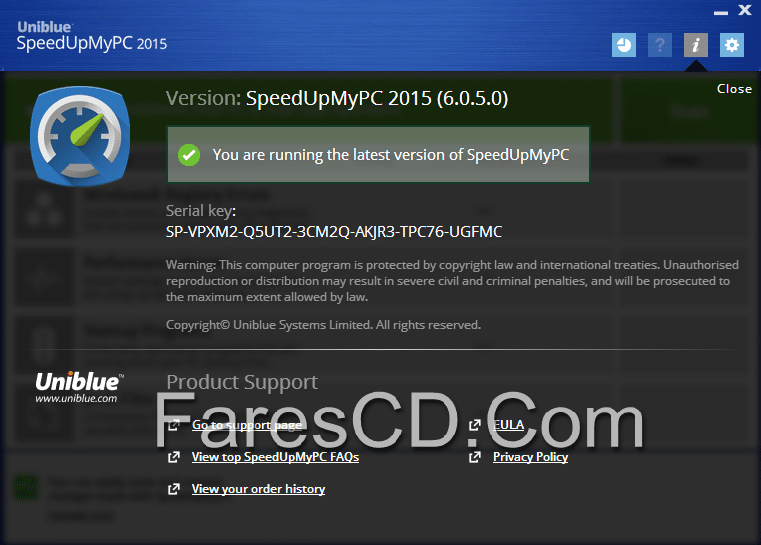 Uniblue SpeedUpMyPC 3
