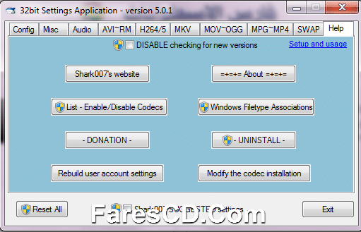 ADVANCED Codecs for Windows1