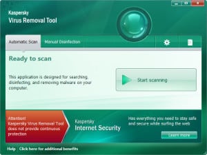أداة كاسبر لإزالة الفيروسات | Kaspersky Virus Removal Tool 11.0.3.8 DC