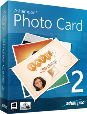 برنامج أشامبو لتصميم الكروت الشخصية |  Ashampoo Photo Card 2.0.2 DC