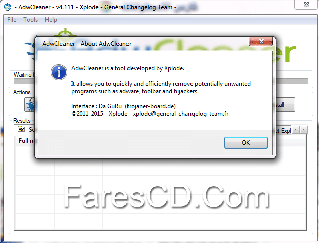 آخر إصدار لأداة إزالة فيروسات الأدوار AdwCleaner 4.111 (3)