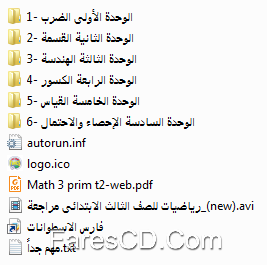 اسطوانة الرياضيات للصف الثالث الإبتدائى ترم ثانى 2015 (1)