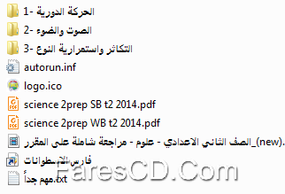 اسطوانة العلوم للصف الثانى الإعدادى ترم ثانى 2015 (1)