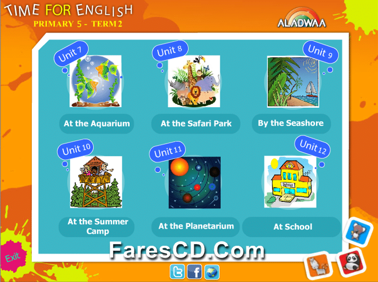اسطوانة اللغة الإنجليزية للصف الخامس الإبتدائى ترم ثانى 2015 (2)