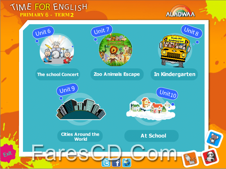 اسطوانة اللغة الإنجليزية للصف السادس الإبتدائى ترم ثانى 2015 (2)