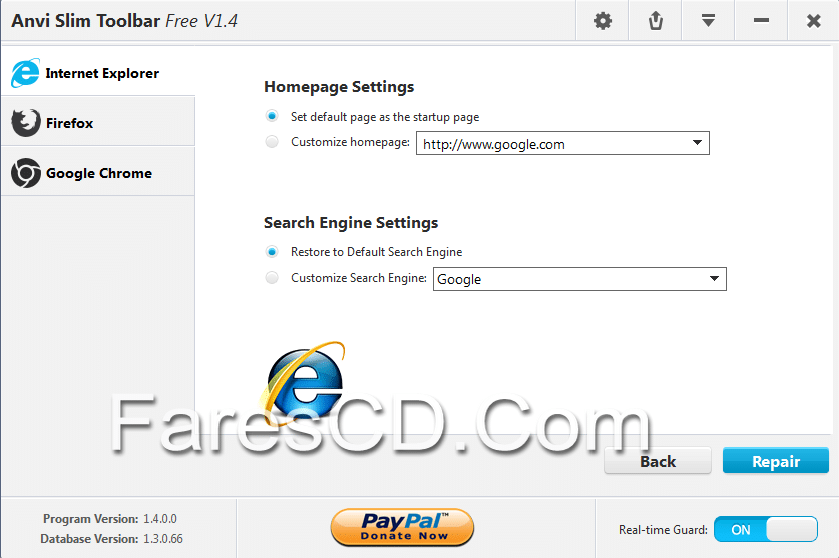 برنامج إدارة تولبار المتصفحات AnviSoft Slim ToolBar 1.4.0.0 Multilingual (6)