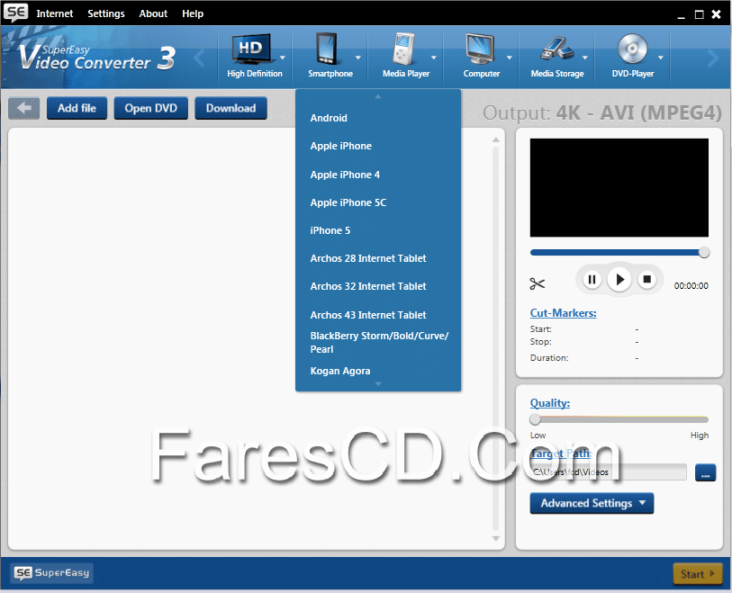 برنامج تحويل صيغ الفيديو SuperEasy Video Converter 3.0.5019 (4)