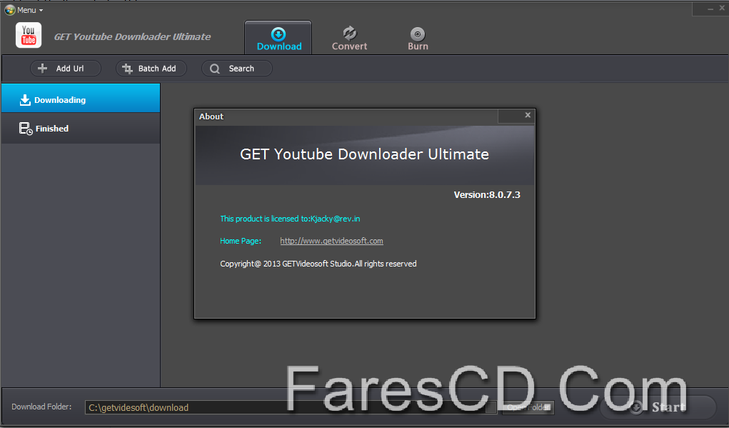 برنامج رائع للتحميل من يوتيوب GET YouTube Downloader Ultimate 8.0.7.3 (2)