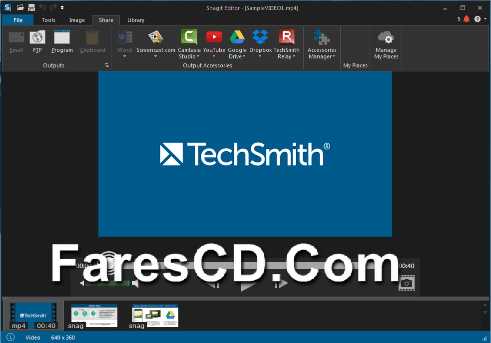 برنامج سناجيت لتصوير الشاشة وعمل الشروحات TechSmith Snagit 12.3 (2)