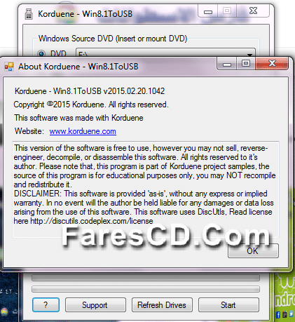برنامج نسخ ويندوز 8.1 على الفلاشة Win8.1ToUSB 2015.02.20.1042 (2)