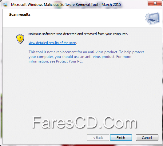 أداة إزالة البرامج الخبيثة Microsoft Malicious Software Removal Tool 5.22 (2)