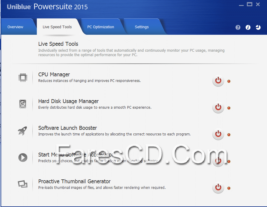 برنامج صيانة الويندوز Uniblue Powersuite 2015 4.3 (3)