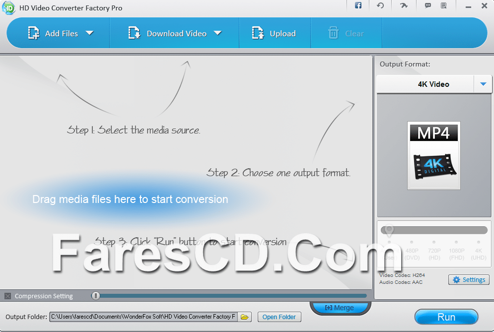 برنامج مميز جداً لتحويل الفيديو WonderFox HD Video Converter Factory Pro 8.6 (1)