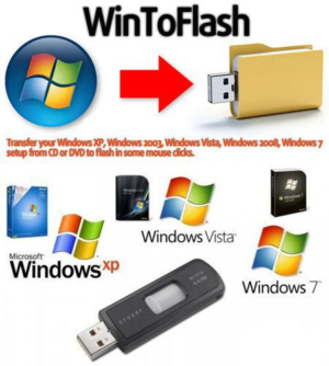 برنامج نسخ الويندوز على الفلاشة | WinToFlash 0.8.0100 Beta Portable