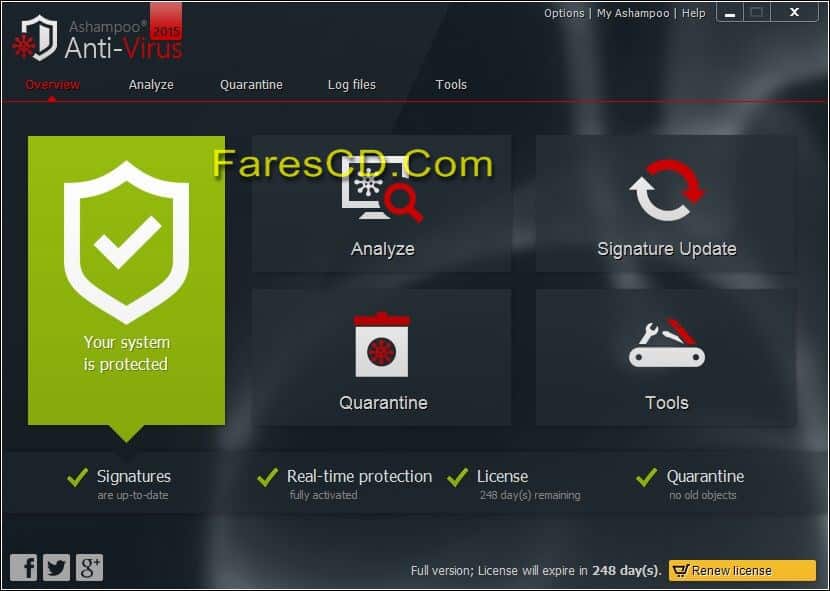 برنامج أشامبو للحماية من الفيروسات Ashampoo Anti-Virus 2015 1.2.0 DC (4)
