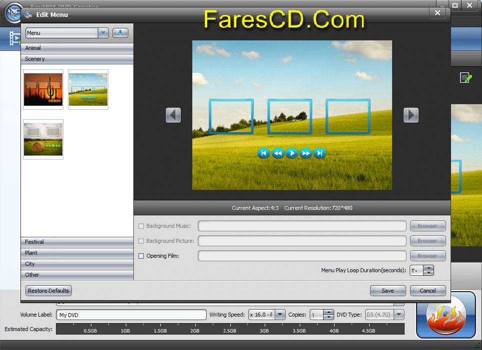 برنامج إنشاء اسطوانات الدى فى دى AnyMP4 DVD Creator 6.0.76.35675 (3)