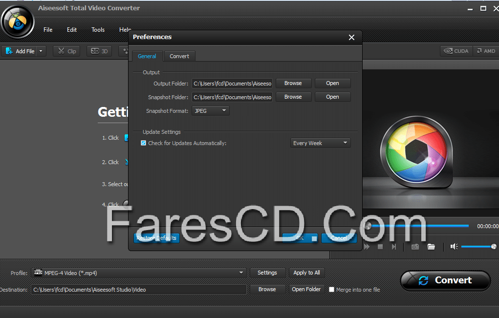برنامج تحويل كل صيغ الفيديو Aiseesoft Total Video Converter 8.0.2 (3)