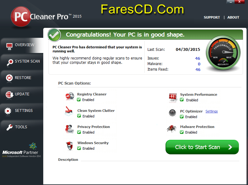 برنامج تنظيف الكومبيوتر 2015 PC Cleaner Pro 17 (2)