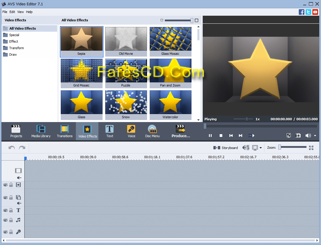 برنامج مونتاج الفيديو الشهير AVS Video Editor 7.1.2.262 (5)
