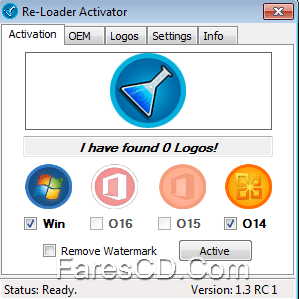 لودر تفعيل الويندوز والأوفيس | Re-Loader Activator 1.3 RC 1