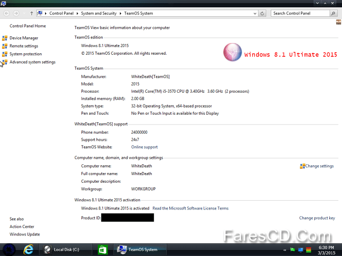 ويندوز 8.1 ألتميت 2015 Windows 8.1 x86 Ultimate 2015 (9)