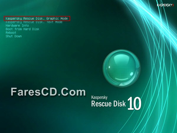 آخر إصدار من اسطوانة كاسبر للطوارىء Kaspersky Rescue Disk 10 . 2015.05.02 (2)