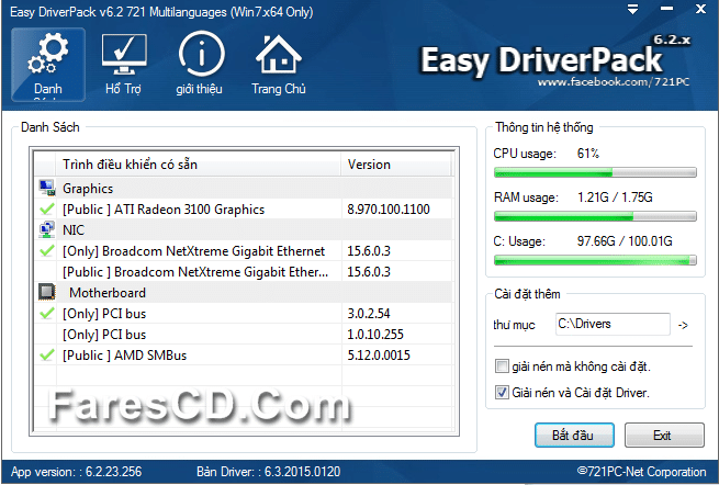 اسطوانات التعريفات الصينية 2015 Easy DriverPacks 6.3