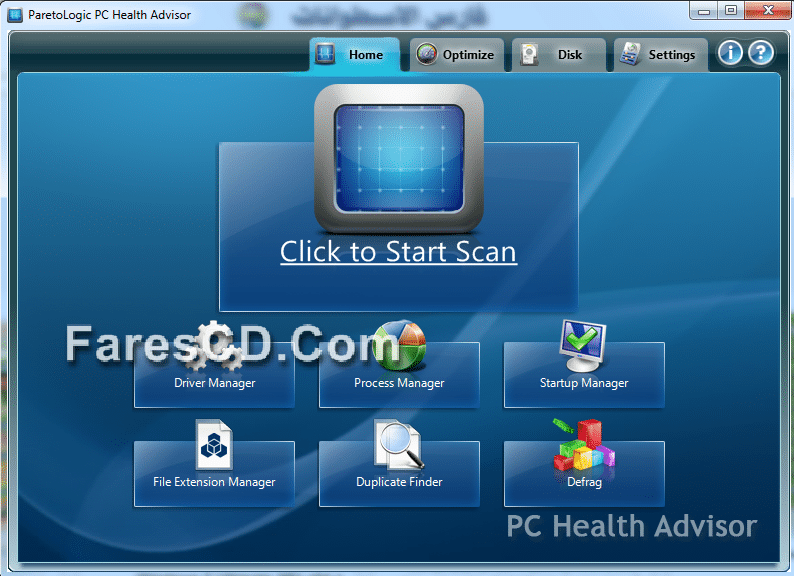 البرنامج الشامل لتحسين أداء الويندوز Paretologic PC Health Advisor 3.1.7 (1)
