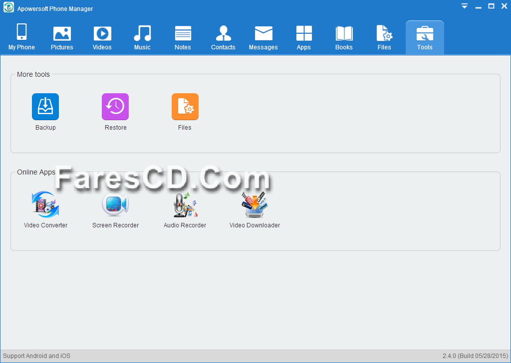 برنامج إدارة الهواتف الذكية Apowersoft Phone Manager PRO 2.4 (3)